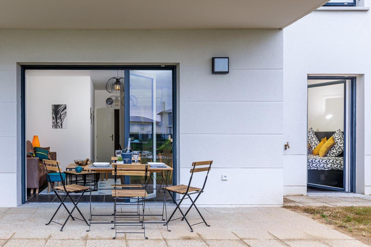 King Size Bed - Free Private Parking - Garden & Terrace - 14Min From Disneyland แฟร์ริแอร์-ออง-บรีย์ ภายนอก รูปภาพ